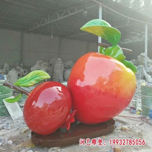 户外玻璃钢蔬菜水果雕塑 深圳树脂水果雕塑制作厂