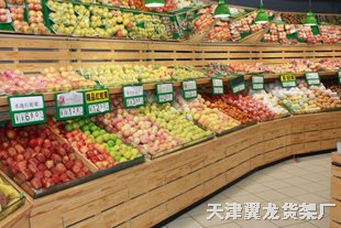 水果架  天津翼龙货架厂  产品展示 商超货架 > 柜台水果蔬菜货架